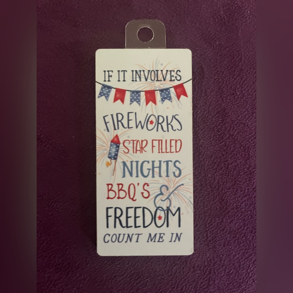 If it Involves Fireworks Star Filled Nights Magnet